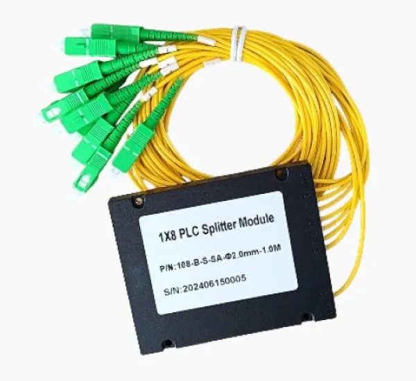 ABS PLC Splitter ExeLink 1 x 8 Optic Splitters SC/APC Slika 2