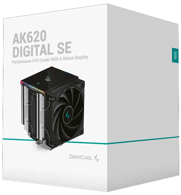 DeepCool * AG620 DIGITAL SE, CPU kuler, ARGB LED, 1.4kg, 120mm, 500-1850rpm, LGA1700/1200/1151/1150 Slika 4