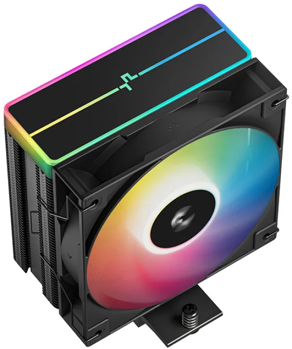 DeepCool AG400 BK ARGB V2, CPU kuler, RGB, 120mm, 500-2100rpm, LGA1700/1200/115X/AM5/AM4 Slika 3