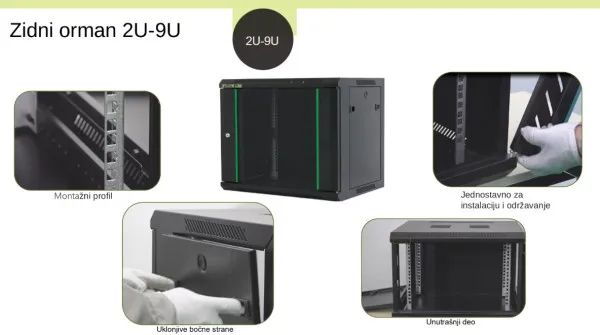 SLT Rek orman 6U 600x450 19 inca Slika 1