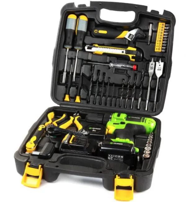 Akumulatorska bušilica FIELDMANN FDV 10205-51AR 12V + pribor (51 delova) Slika 1