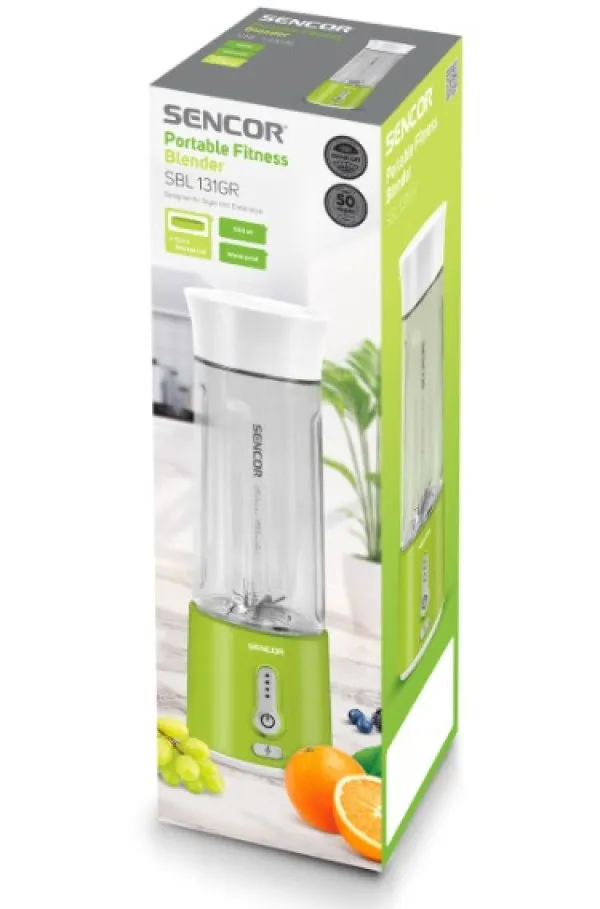 SENCOR SBL 131GR prenosni blender 500ml, 150W, Zelena Slika 7