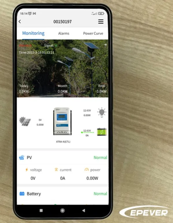 EPEVER Stik WiFi 2.4G  adapter za nadzor kontrolera i invertera RJ45 D Slika 3