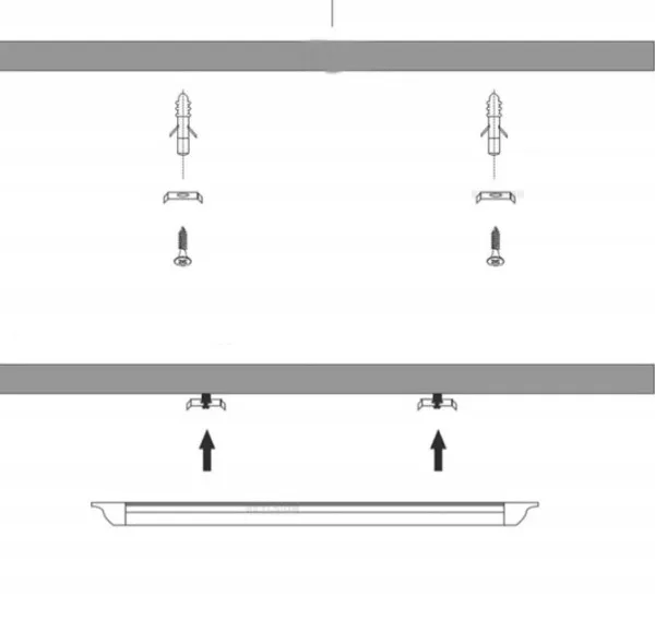 LEDICON LED BATTEN 40W 4800lm 3CCT 120cm 3000K/4000K/6500K, LI4303 Slika 7