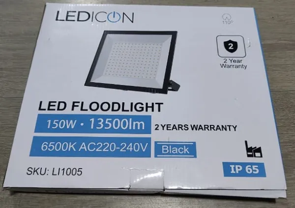 LEDICON LED REFLEKTOR 150W 13500lm 6500K IP65 Slika 1