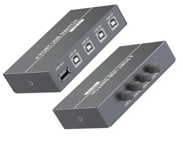USB 4porz switch 2.0 Hi-Speed KT-USW4 Slika 3