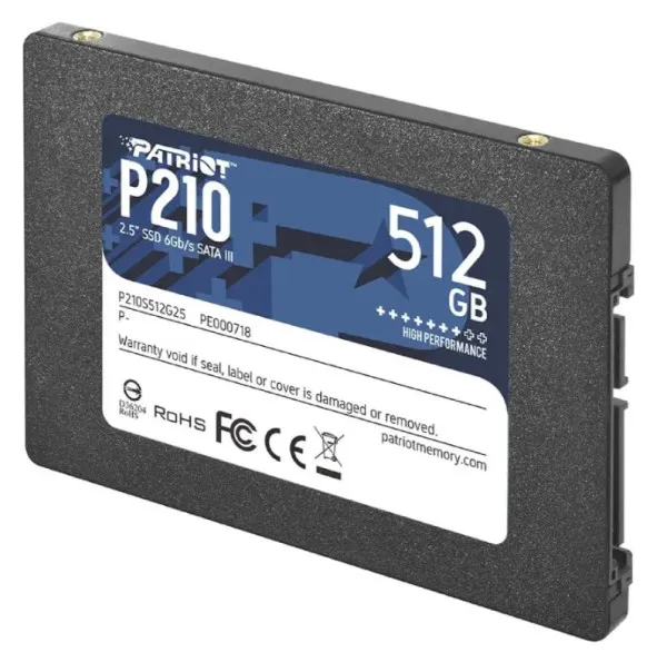 SSD 2.5 SATA3 512GB Patriot P210 520MBs/430MBs P210S512G25 Slika 6