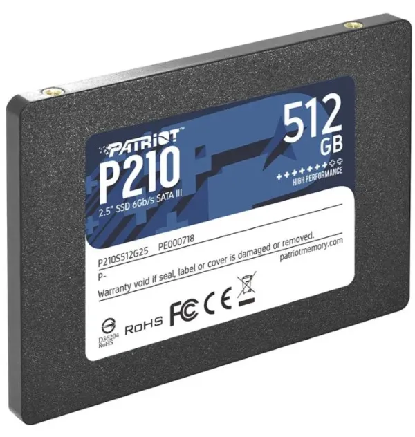 SSD 2.5 SATA3 512GB Patriot P210 520MBs/430MBs P210S512G25 Slika 5