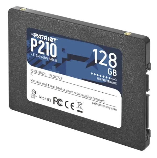 SSD 2.5 SATA3 128GB Patriot P210 450MBs/430MBs P210S128G25 Slika 3