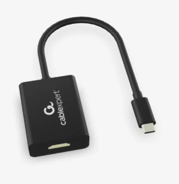 A-CM-HDMIF-01 Gembird USB-C to HDMI adapter, black (A-CM-HDMIF-03) FO A Slika 2