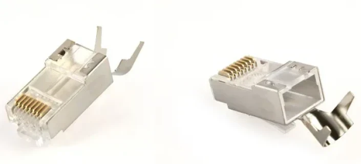 LC-PTF7-01/50 Gembird Zasticeni modularni CAT7 prolazni utikac 15u pozlacen, FTP, SFTP, 50 kom. Slika 3