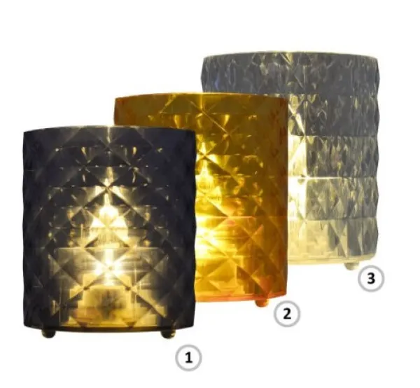 Mini LED svecnjak Zuti 60x70mm (cena je za 1kom) Slika 2