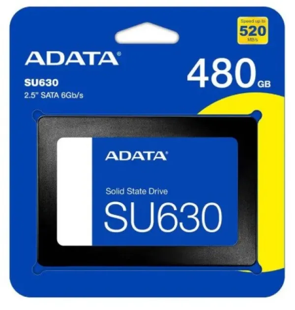 SSD 2.5 SATA3 480GB AData 520MBs/450MBs ASU630SS-480GQ-R Slika 1