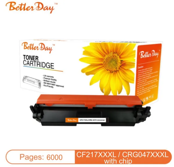 Toner BetterDay CF217XXXL / CRG047XXXL zam. kaseta za HP/Canon 6k (sa cipom) Slika 2
