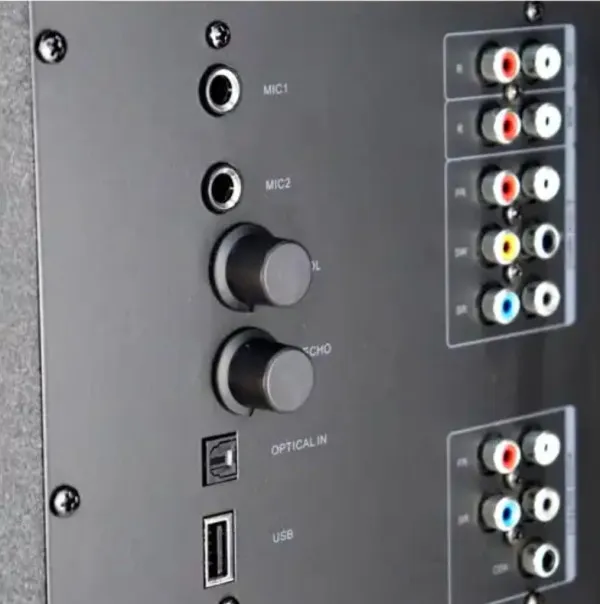 Microlab X15BT Aktivni drveni zvucnici 5.1 sistem 170W RMS (90W+2*16W) 3,5mm, Bluetooth, optical,mic Slika 5