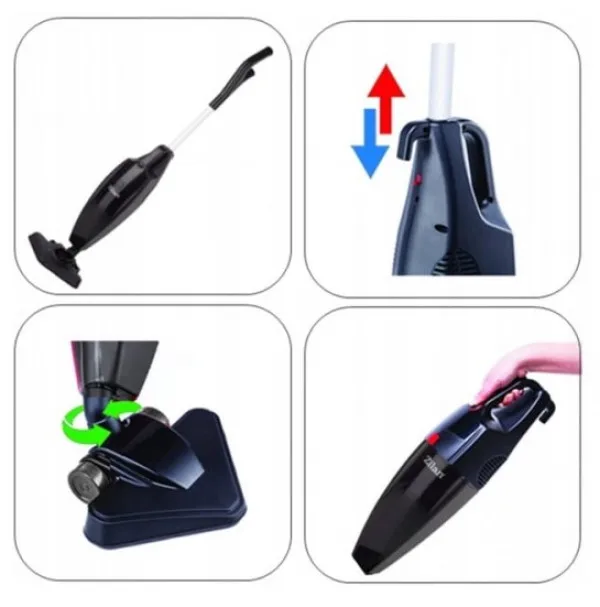 Zilan ZLN1235/BK Usisivaè sa posudom 800W, kabl 5m, crni Slika 2