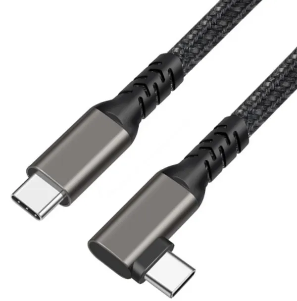 Kettz KT-USBC070 USB-C 3.2 Kabl ugaoni 4k 60Hz 100W 1m Slika 1