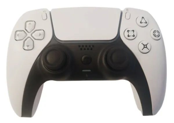 JPD-PS5 Grey-White PC/PS5 Gembird Bezicni gamepad sa vibracijom, zvucnik, 3,5mm, touchpad, trigger Slika 3