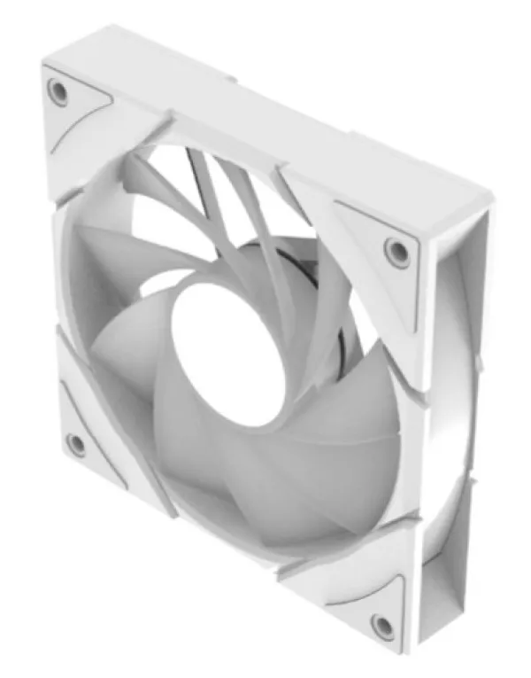 DeepCool CG580 FAN WH (BULK) Ventilator za kuciste 120x120x25mm ARGB, 1,300 RPM, White Slika 4