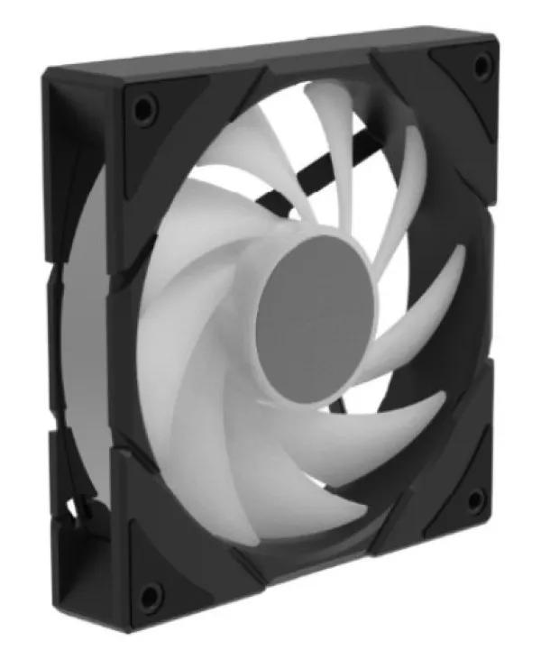 DeepCool CG580 FAN BK (BULK) Ventilator za kuciste 120x120x25mm ARGB, 1,300 RPM, Black Slika 5