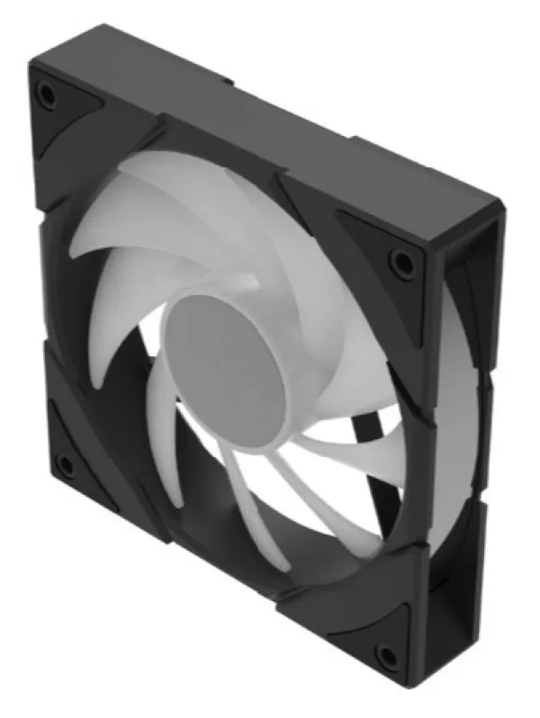 DeepCool CG580 FAN BK R (BULK) Ventilator za kuciste 120x120x25mm ARGB, 1,300 RPM,Black Reverzibilni Slika 4