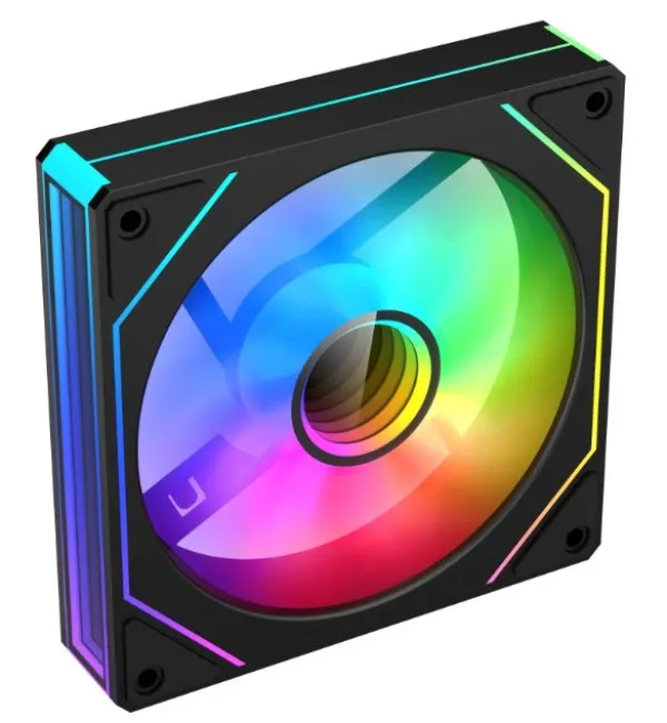 DeepCool CG530 FAN BK (BULK) Ventilator za kuciste 120x120x25mm ARGB, 1,600 RPM, Black Slika 6