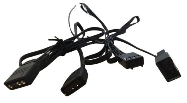 DeepCool CG530 FAN BK (BULK) Ventilator za kuciste 120x120x25mm ARGB, 1,600 RPM, Black Slika 2