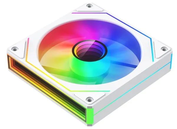 DeepCool CG530 FAN WH R (BULK) Ventilator za kuciste 120x120x25mm ARGB, 1,600 RPM, White Reverzibiln Slika 5