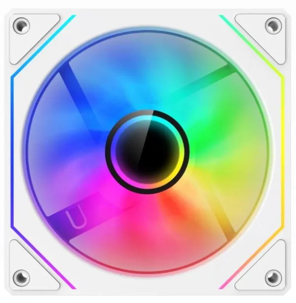 DeepCool CG530 FAN WH R (BULK) Ventilator za kuciste 120x120x25mm ARGB, 1,600 RPM, White Reverzibiln Slika 4