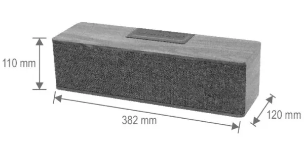 SAL Retro zvucnik RRT7 Bluetooth TWS/FM/USB/microSD/AUX/MIC Slika 3