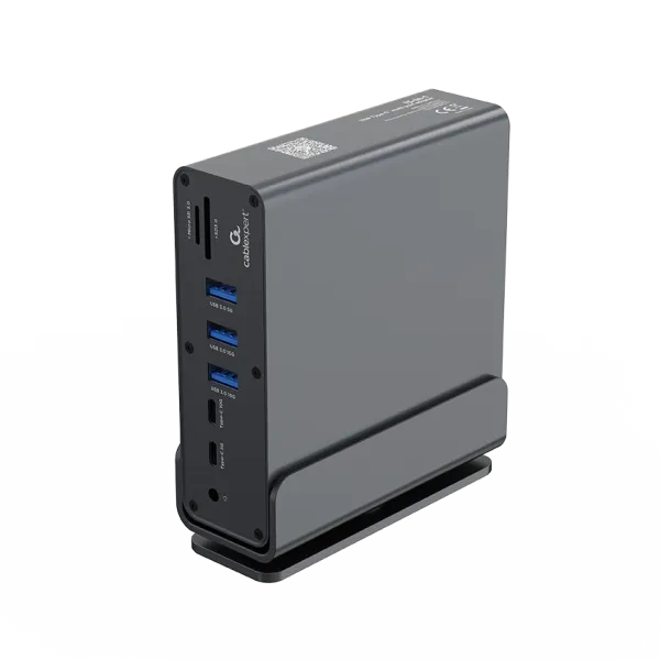 A-CF-COMBO15-01 Gembird USB Type-CF 15-in-1 multi-port adapter (USB hub, Type-CF, HDMI, DP, LAN,3,5) Slika 10