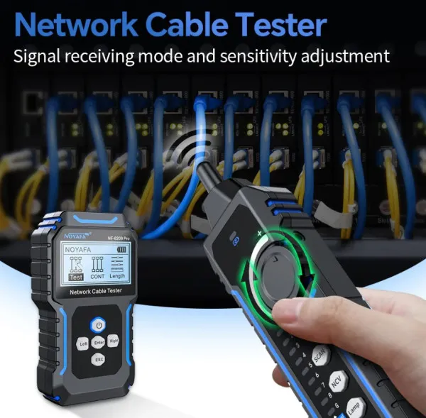 NOYAFA NF-8209 PRO Multifunkcionalni tester mreznih kablova Slika 6