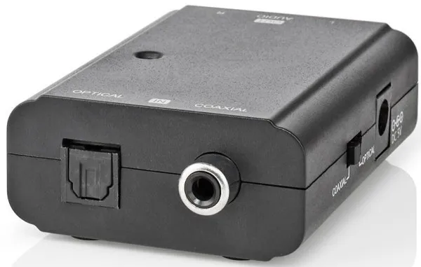 NEDIS ACON2509BK ,Digitalni audio konvertor, 2-smerni, 1x S/PDIF (RCA) zenski, 1x Toslink zenski, audio Slika 3