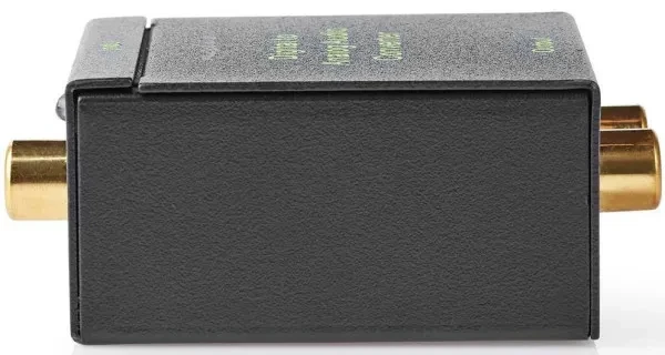 NEDIS ACON2510BK, Digital Audio Converter, 1-way, Audio, video, 1x Digital RCA,1x TosLink,output:1x 2xRCA Slika 2