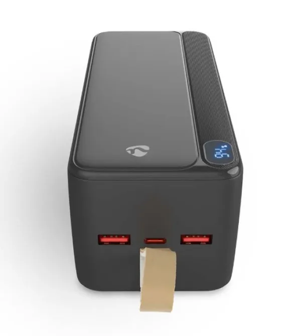 NEDIS PBKPD20W325BK Powerbank, 30000mAh, 1xUSB-C, 2xUSB-A, PD3.0 20W, Lithium-Polymer, Display Slika 8