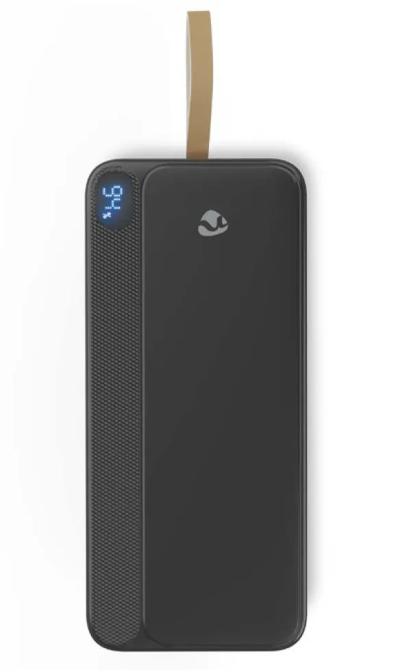 NEDIS PBKPD20W325BK Powerbank, 30000mAh, 1xUSB-C, 2xUSB-A, PD3.0 20W, Lithium-Polymer, Display Slika 5