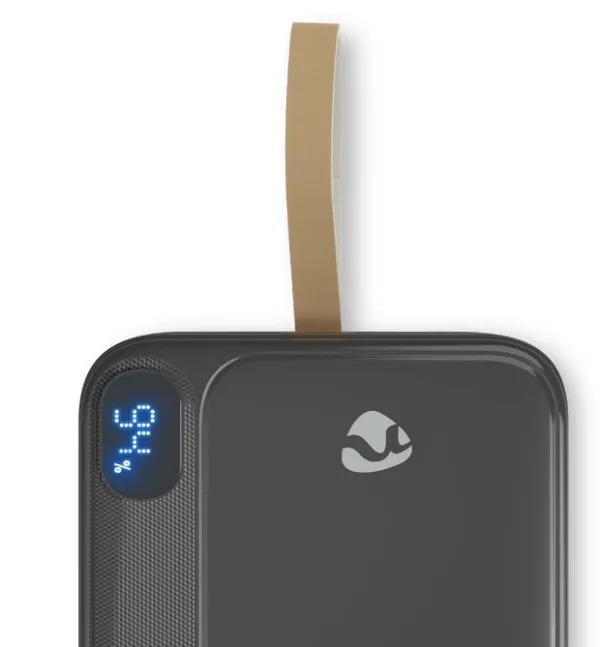 NEDIS PBKPD20W325BK Powerbank, 30000mAh, 1xUSB-C, 2xUSB-A, PD3.0 20W, Lithium-Polymer, Display Slika 3