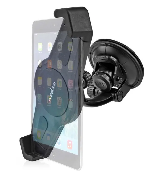 NEDIS TCMT300BK Podesivi nosac za tablet u automobilu, max 12inca, za prozor i naslon za glavu u vozilu Slika 7