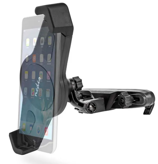 NEDIS TCMT300BK Podesivi nosac za tablet u automobilu, max 12inca, za prozor i naslon za glavu u vozilu Slika 6