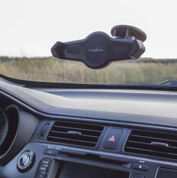 NEDIS TCMT300BK Podesivi nosac za tablet u automobilu, max 12inca, za prozor i naslon za glavu u vozilu Slika 3