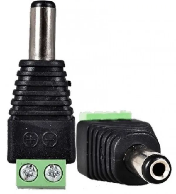 con-dcm muski DC konektor 5.5x2.1 na sraf za video nadzor Slika 3