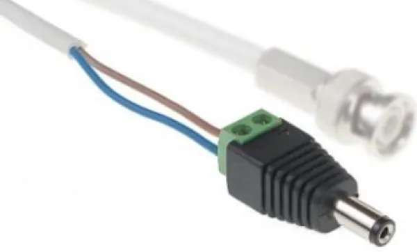 con-dcm muski DC konektor 5.5x2.1 na sraf za video nadzor Slika 2