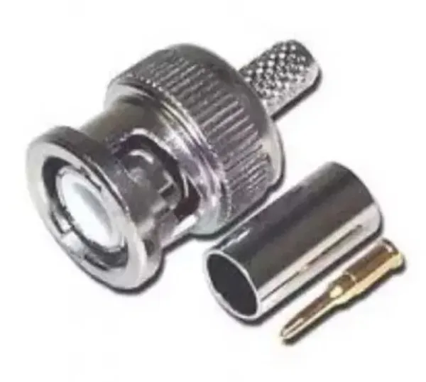 con-rg6 konektor bnc muški na RG6 krimp Slika 1