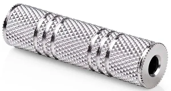 NEDIS CAGB22950ME, Stereo audio adapter, 3,5 mm ženski, Niklovani, Metal, Srebrni Slika 2