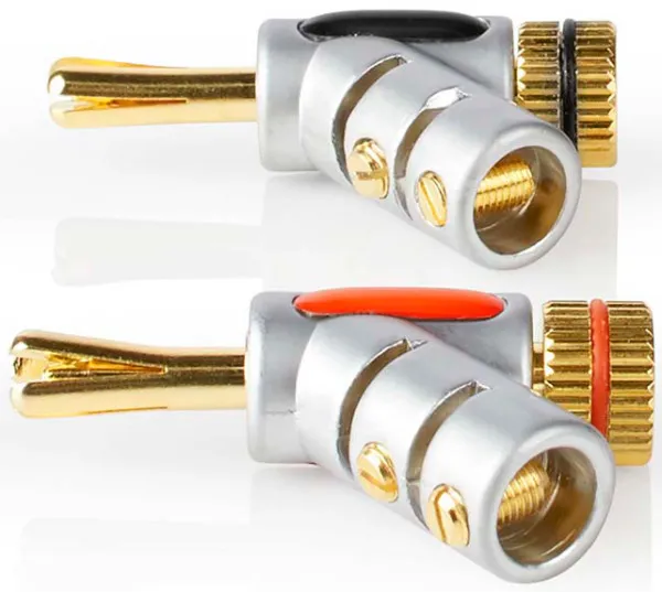 NEDIS CAGC26990ME, Banana konektor, Ravni, Muški, Pozlaceni, Preènik kablovskog ulaza: 7,4 mm, cinka, 2kom Slika 3