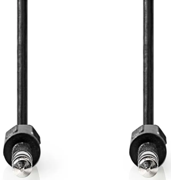NEDIS CAGL23000BK20, Stereo audio kabl, 6,35 mm muški, Niklovani, 2,00 m, Crni Slika 3