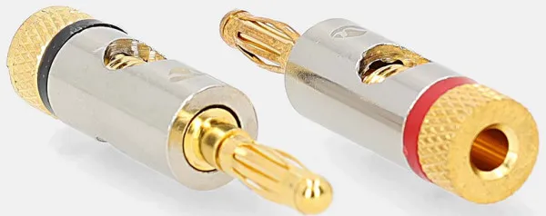 NEDIS CATB26900GD, Banana konektor, Ravni, Muški, Pozlaceni, Preènik kablovskog ulaza: 3,0 mm, 2kom Slika 8