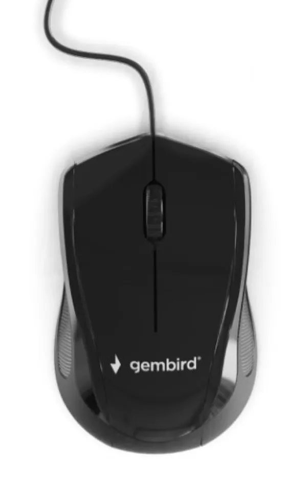 MUS-3B-02 ** Gembird Opticki mis 1000Dpi 3-button black 105mm USB (237) Slika 4
