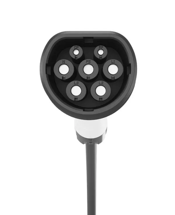 EV-T2MF-22KW-4M Gembird Kabl za punjenje Tip 2, 32A, 3-fazni (22 kW), 4 m Slika 5