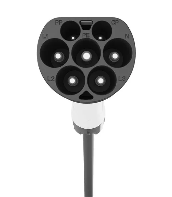 EV-T2MF-3.7KW-8M Gembird Kabl za punjenje Tip 2, 16A, jednofazni (3,7 kW), 8 m Slika 1